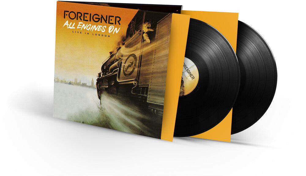 the album cover for Foreigner - All Engines On - Live In London [2 LP]