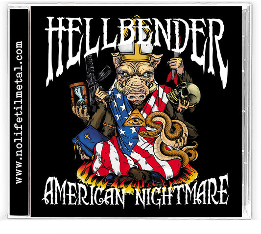 the album cover for Hellbender - American Nightmare [Limited Edition]