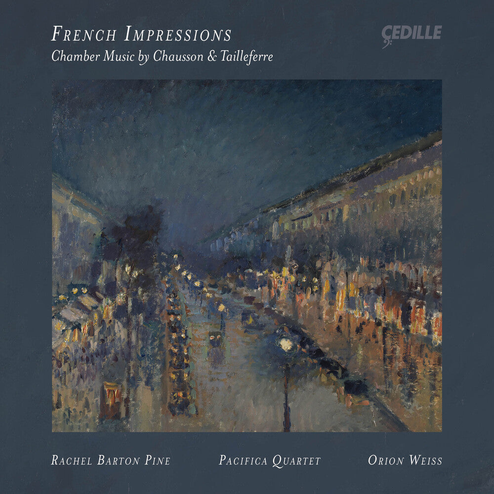the album cover for Rachel Pine  Barton - French Impressions