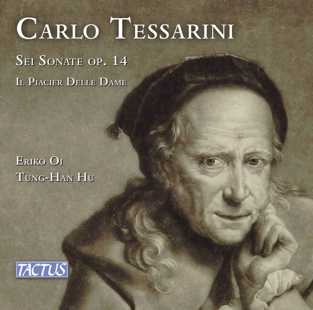 the album cover for Eriko Oi - Tessarini: Sei Sonate Op. 14 Il Piacier Delle Dame