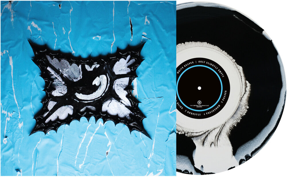 the album cover for White Reaper - Only Slightly Empty [Black & White LP]