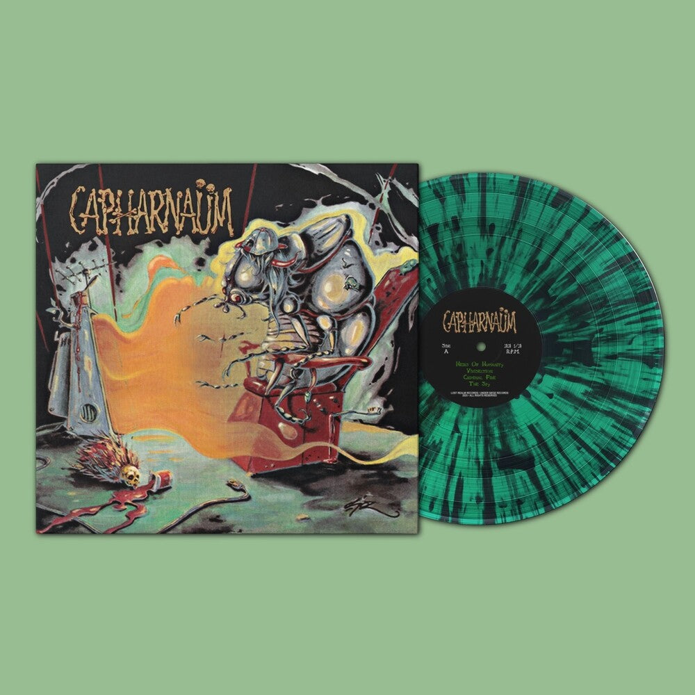 the album cover for Capharnaum - Capharnaum (Blk) [Colored Vinyl] (Grn) [Limited Edition] (Spla)