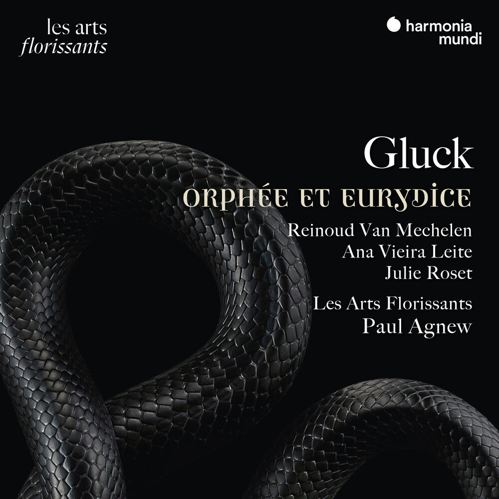 the album cover for Les Arts Florissants / Agnew, Paul - Gluck: Orphee Et Eurydice