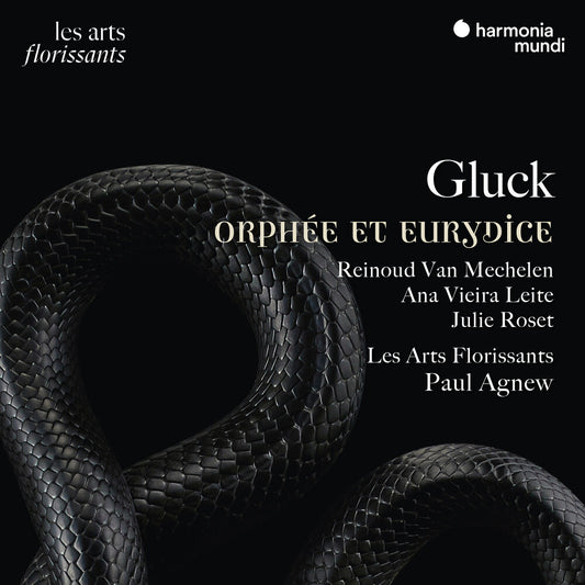 the album cover for Les Arts Florissants / Agnew, Paul - Gluck: Orphee Et Eurydice