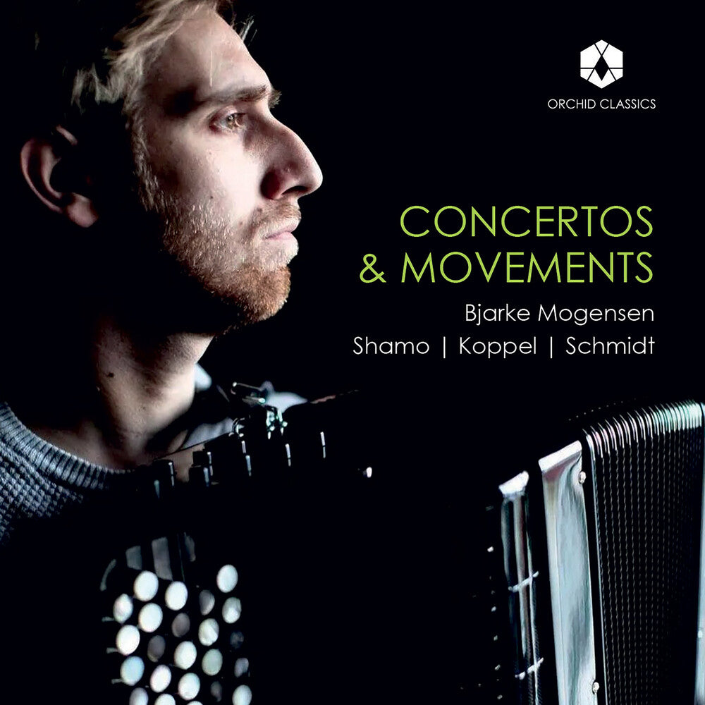 the album cover for Mogensen, Bjarke - Concertos & Movements