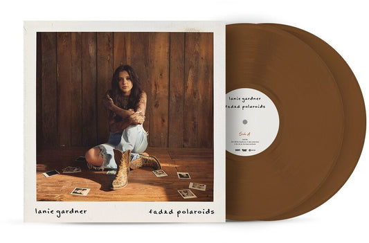 the album cover for Lanie Gardner - Faded Polaroids