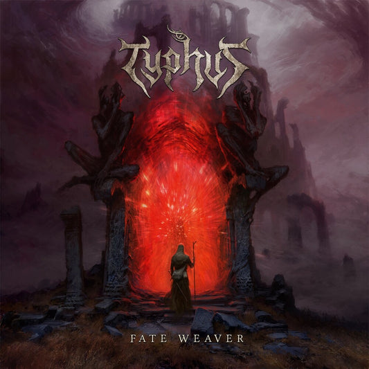 the album cover for Typhus - Fate Weaver