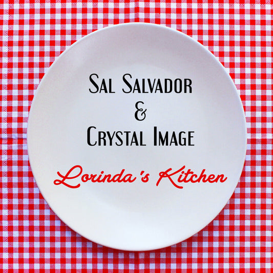 the album cover for Salvador, Sal & Cystal Image - Lorinda's Kitchen