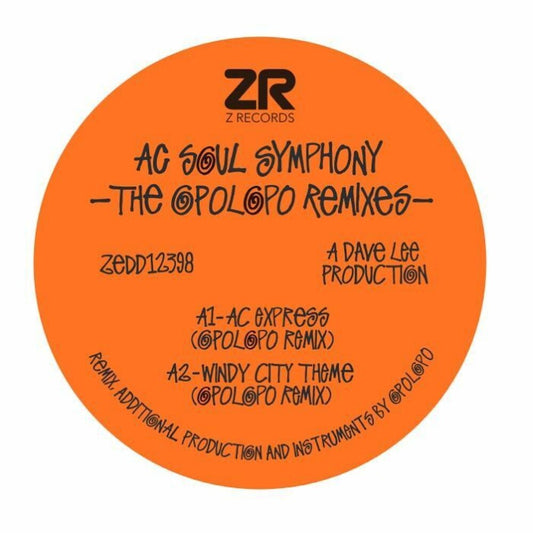 the album cover for AC Soul Symphony - The Opolopo Remixes