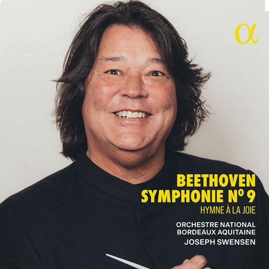 the album cover for Joseph Swensen - Beethoven: Sym No. 9 Hymne A La Joie