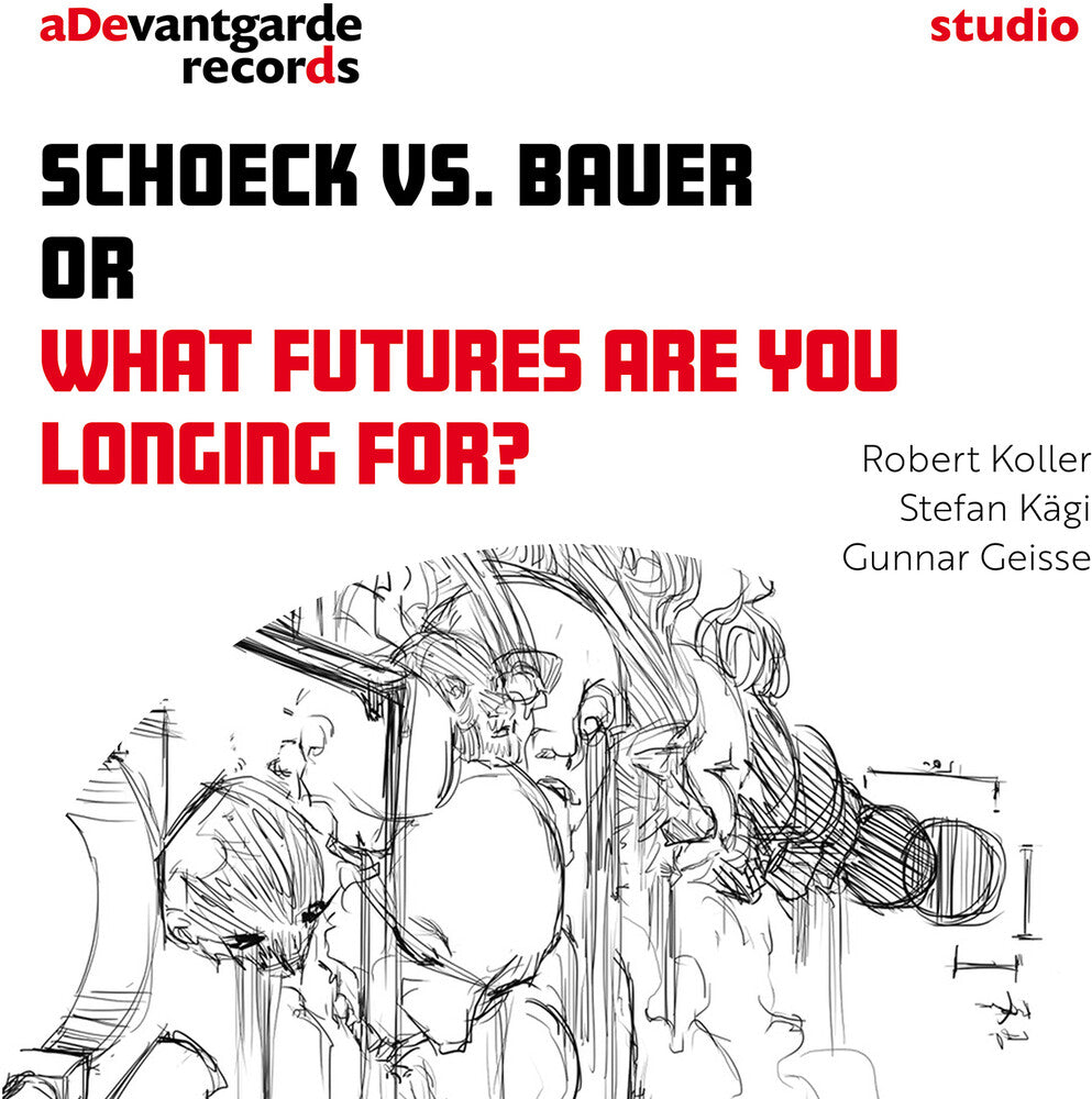 the album cover for Stefan Kagi - Schoeck Vs. Bauer Or What Futures Are You Longing