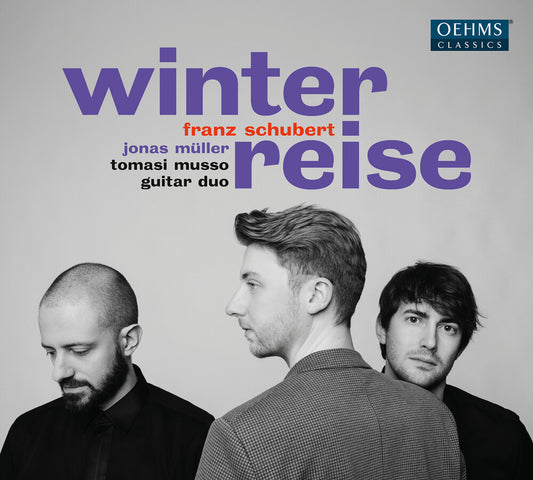the album cover for Jonas Muller - Schubert: Winterreise