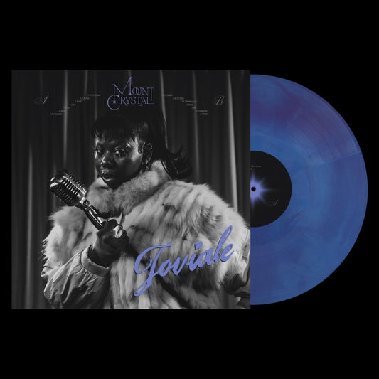 the album cover for Joviale - Mount Crystal [Electric Periwinkle LP]
