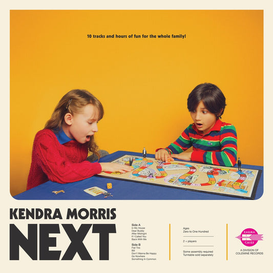 the album cover for Kendra Morris - Next - Blue (Blue) [Colored Vinyl] (Ylw)