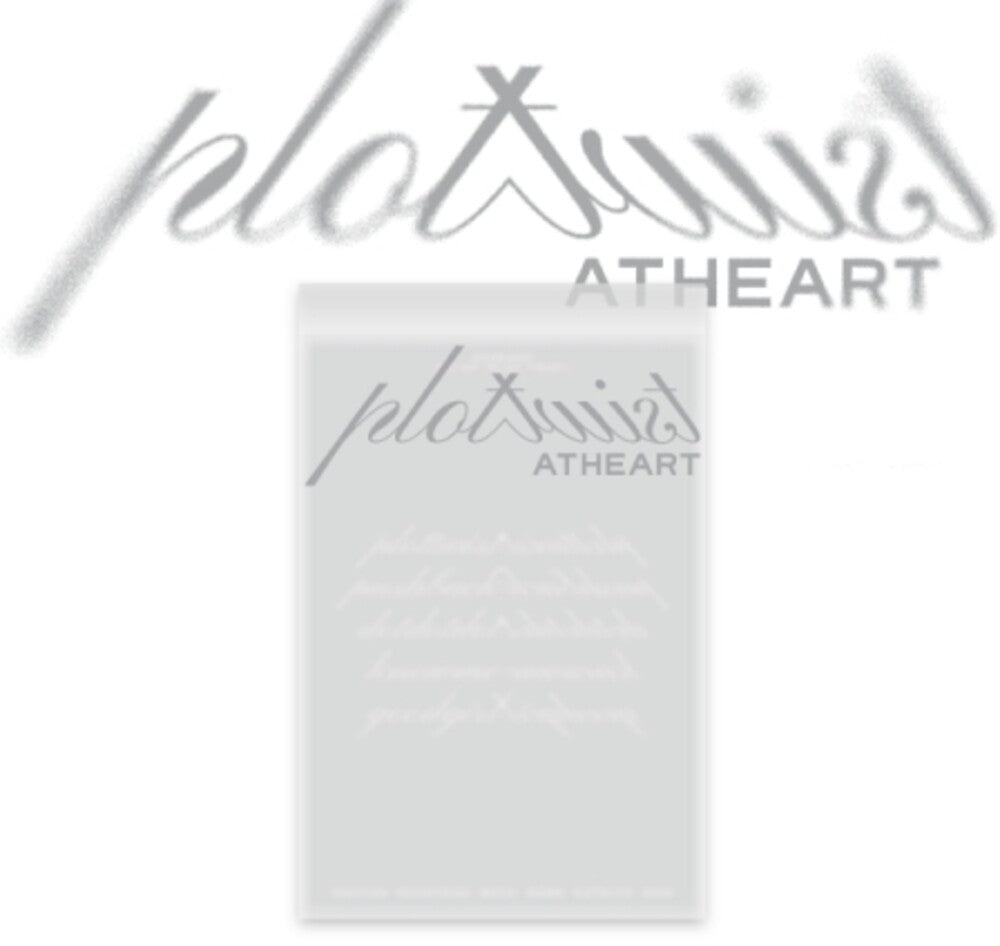the album cover for Atheart - Plot Twist - Reveal - incl. 72pg Photobook, Poster, 2 Photocards, Postcard, Masking Tape, 3 Instant Film + 6 Stickers