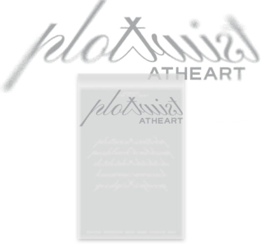 the album cover for Atheart - Plot Twist - Reveal - incl. 72pg Photobook, Poster, 2 Photocards, Postcard, Masking Tape, 3 Instant Film + 6 Stickers