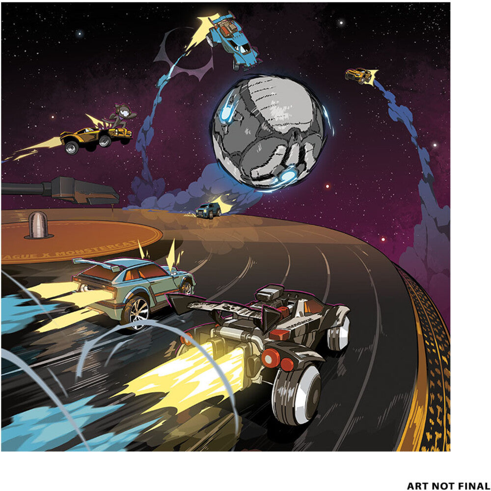 the album cover for Rocket League X Monstercat - O.S.T. - Rocket League X Monstercat - O.S.T. [10th Anniversary]