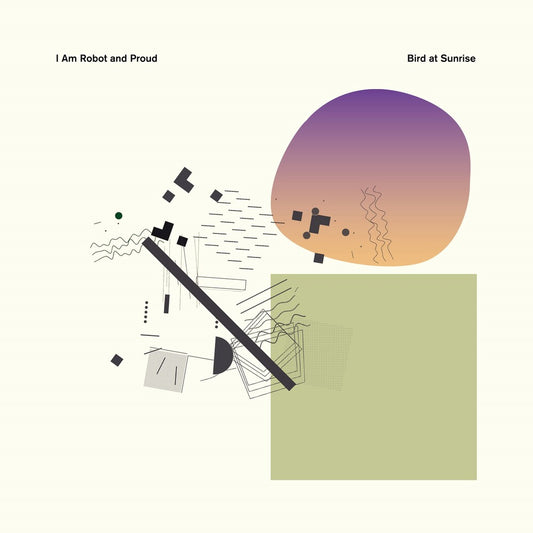 the album cover for I Am Robot & Proud - Bird At Sunrise [Clear Vinyl] [Limited Edition] [Download Included]