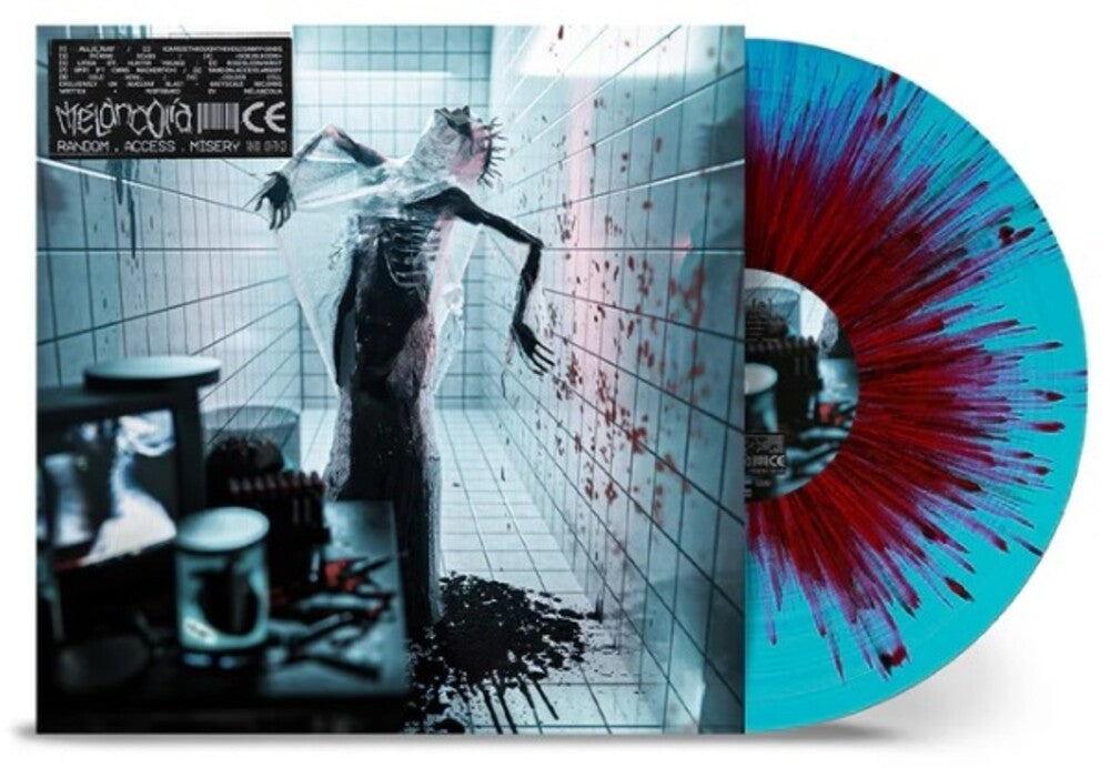 the album cover for MELANCOLIA - Random Access Misery [Colored Vinyl] (Red) (Trq) (Spla)