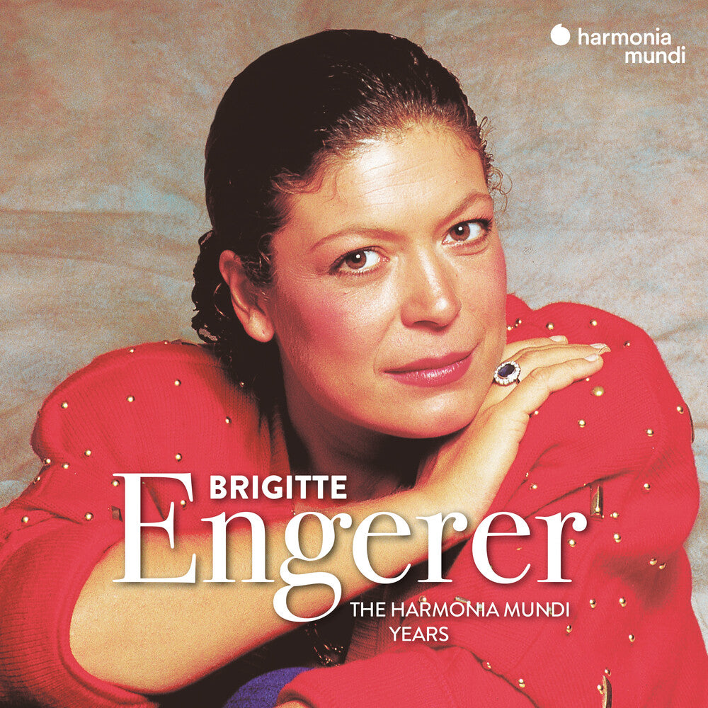 the album cover for Brigitte Engerer - Harmonia Mundi Years