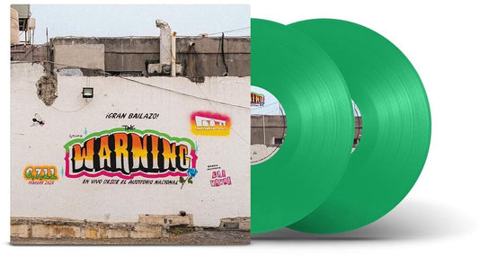 the album cover for Warning - Live From Auditorio Nacional Cdmx [Spring Green 2 LP]