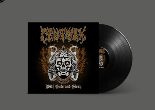 the album cover for Centinex - With Guts & Glory