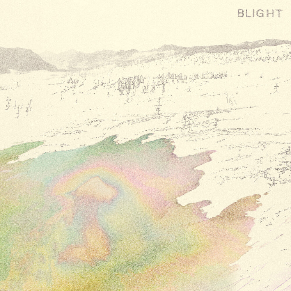 the album cover for The Antlers - Blight