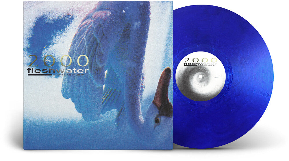 the album cover for Fleshwater - 2000: In Search Of The Endless Sky [Metallic Blue LP]