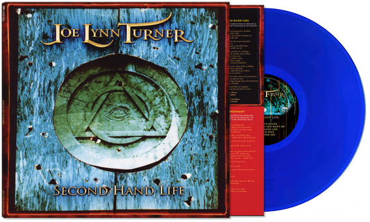 the album cover for Joe Lynn Turner - Second Hand Life -  [Blue LP]