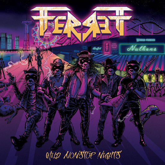 the album cover for FerreTT - Wild Nonstop Nights