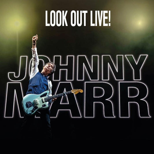the album cover for Johnny Marr - Look Out Live!
