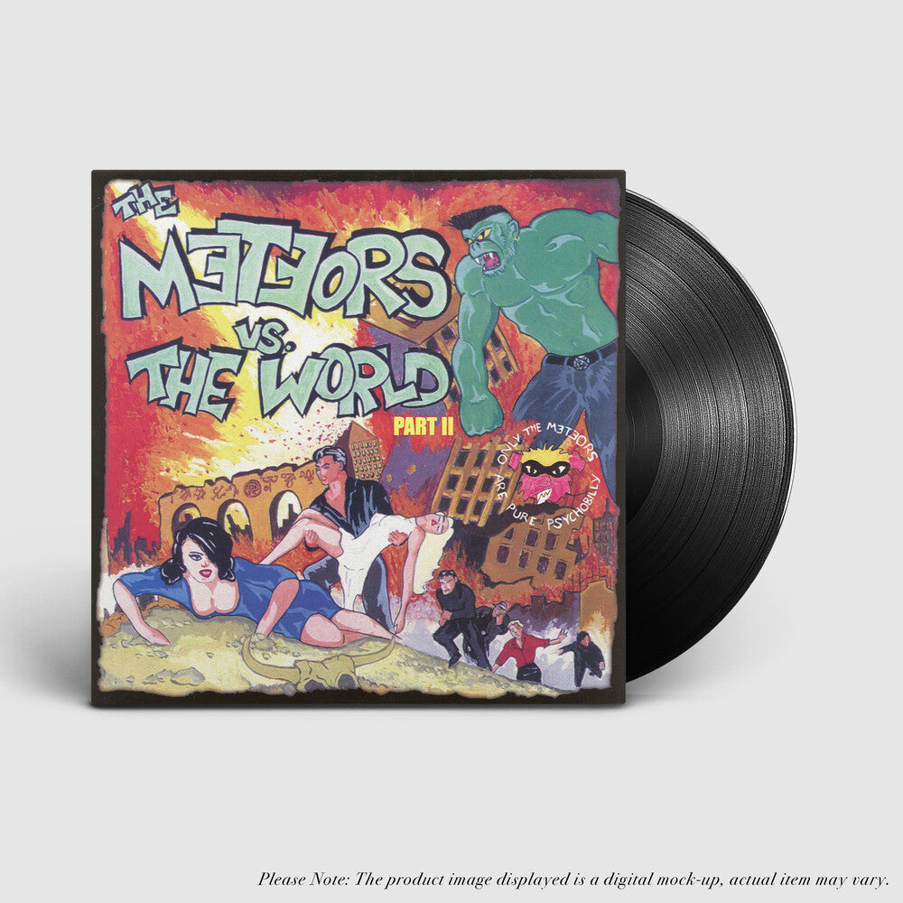 the album cover for Meteors - Meteors Vs The World Part Ii