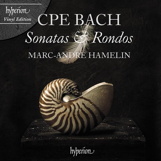 the album cover for Marc Hamelin -Andre - Bach: Sonatas & Rondos [180 Gram]
