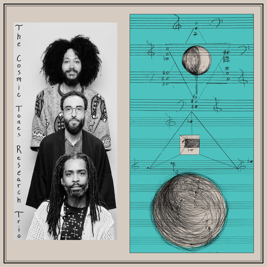 the album cover for Cosmic Tones Research Trio - The Cosmic Tones Research Trio