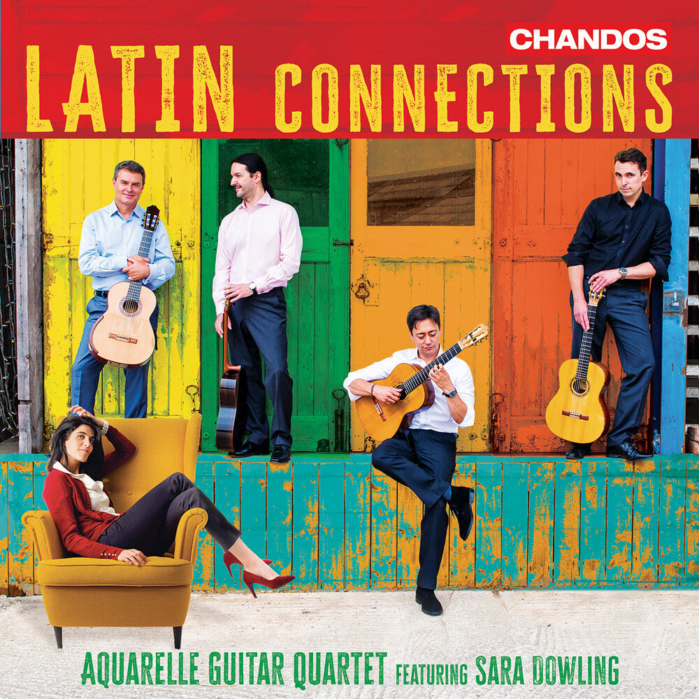 the album cover for Sarah Dowling - Latin Connections