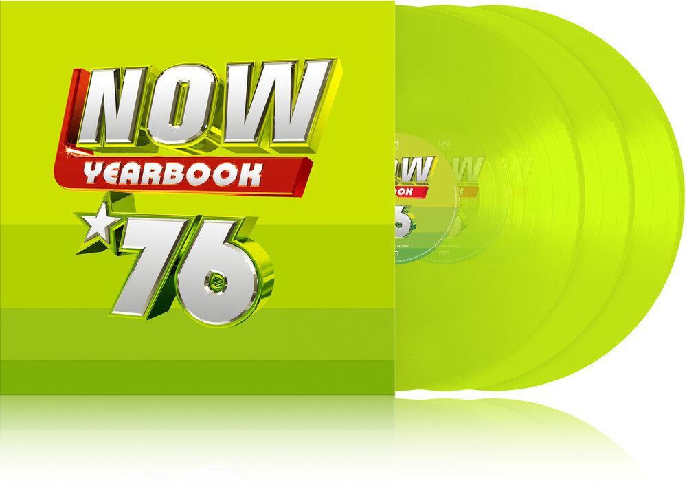 the album cover for Now Yearbook 1976 / Various (Colv) (Grn) (Uk) - Now Yearbook 1976 / Various [Colored Vinyl] (Grn) (Uk)