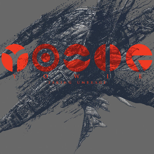 the album cover for Yowie - Taking Umbrage (Blue) [Colored Vinyl] (Gate)