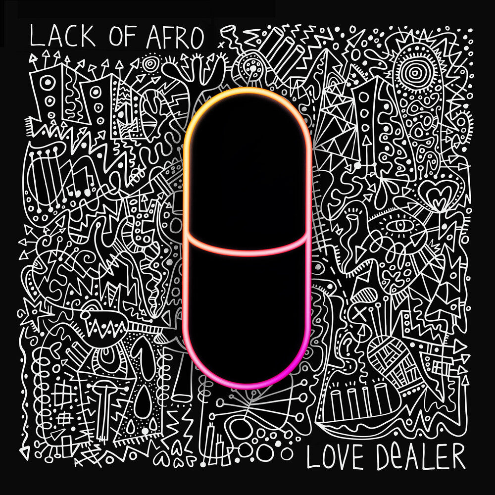 the album cover for Lack Of Afro - Love Dealer