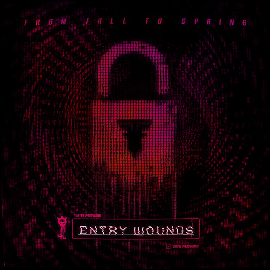 the album cover for From Fall to Spring - Entry Wounds [Colored Vinyl] [Limited Edition] (Mgta)