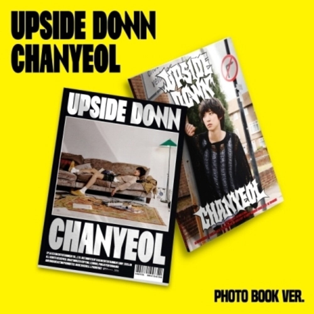 the album cover for Chanyeol - Upside Down - Random Cover (Stic) (Pcrd) (Phob)