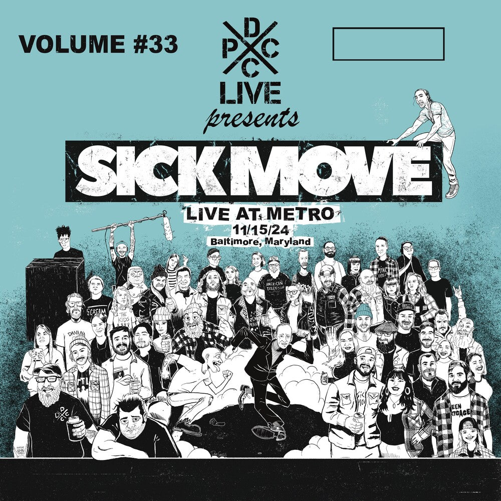 the album cover for Sick Move - Dcxpc Live