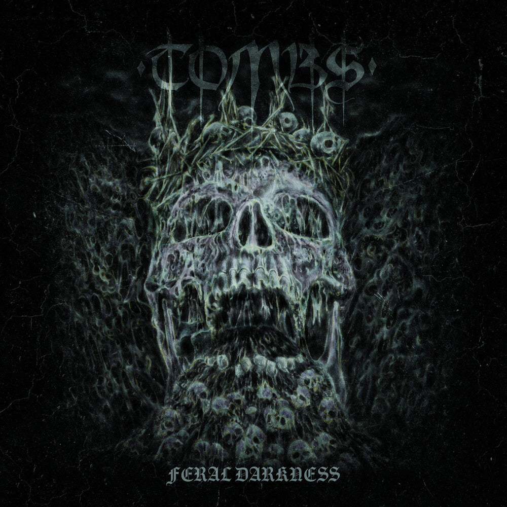 the album cover for Tombs - Feral Darkness