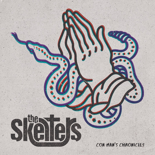 the album cover for Skelters - Con Man's Chronicles