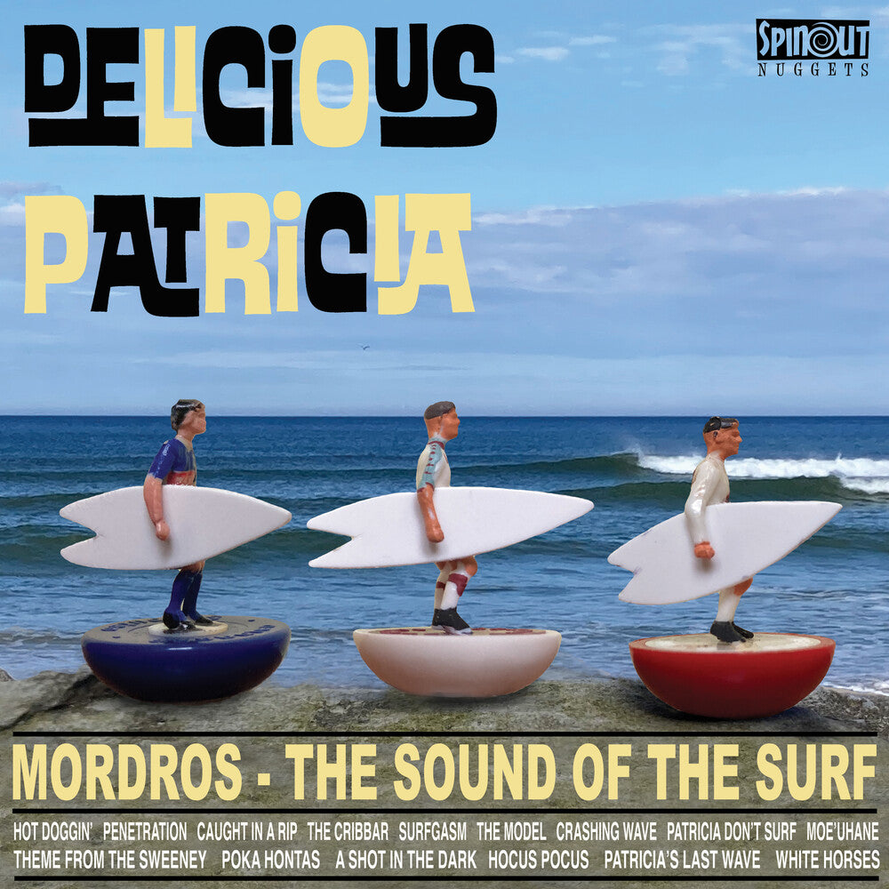 the album cover for Delicious Patricia - Mordros: The Sound Of The Surf
