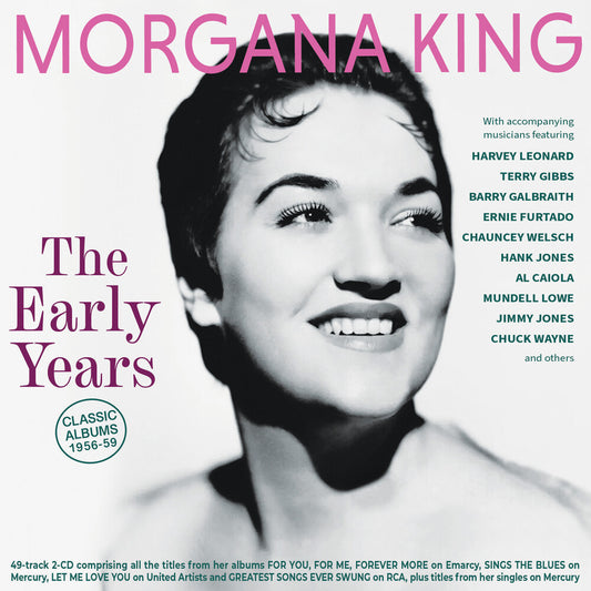 the album cover for Morgana King - Early Years: Classic Albums 1956-59