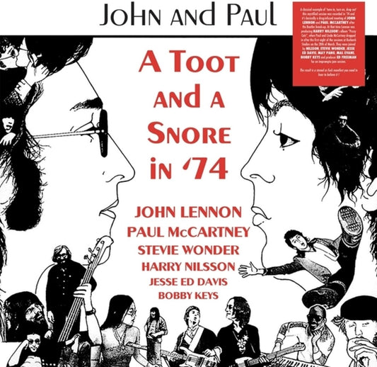 the album cover for John & Paul - Toot & A Snore In '74