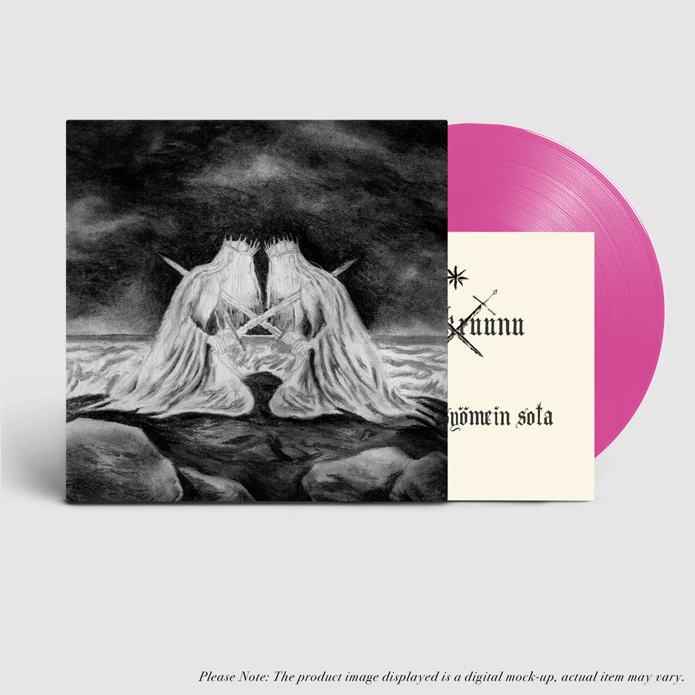 the album cover for Havukruunu - Uinuos Syomein Sota [Clear Vinyl] [Limited Edition] (Mgta)