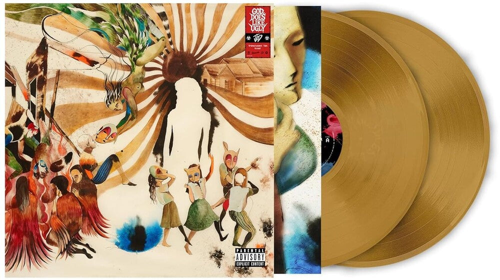the album cover for JID - God Does Like Ugly [Translucent Tan 2xLP]