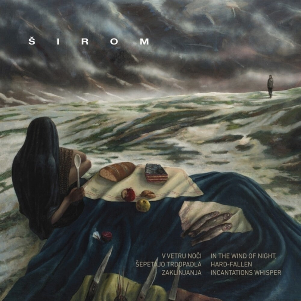 the album cover for Sirom - In The Wind Of Night Hard-Fallen Incantations