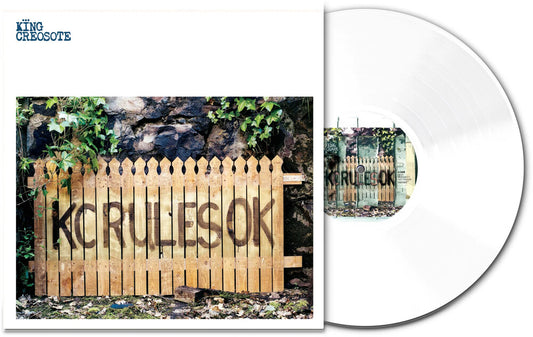 the album cover for King Creosote - Kc Rules Ok: 20th Anniversary [Colored Vinyl] [Limited Edition] (Wht)